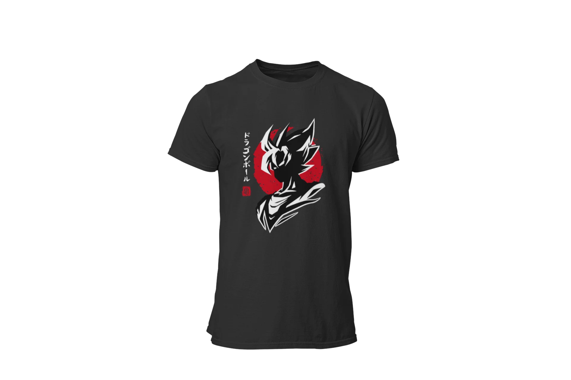 Goku-Ultrainstinct-Red-unisex-tshirt-white