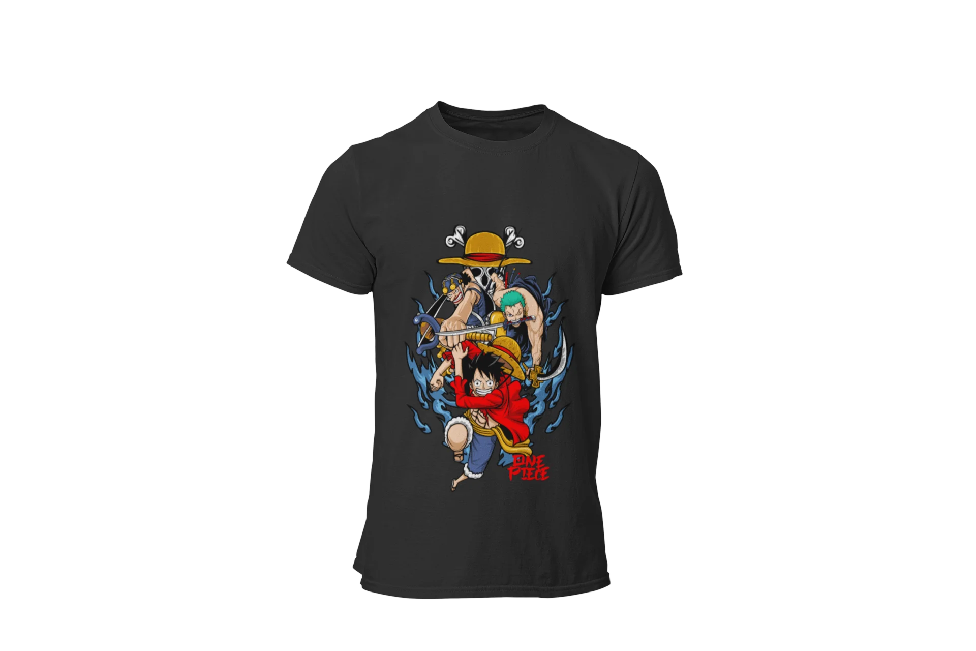 one-piece-luffy-team-straw-hat-pirates-unisex-tshirt-white